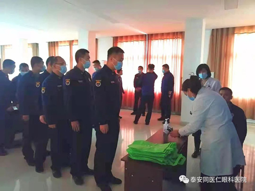 【新闻】我院与泰山区消防救援大队开展“党建心连心·携手共奋进”互联共建活动