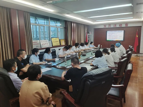 【培训学习】泰安同医仁眼科医院开展“疫情常态下***机构如何开展院感防控”培训