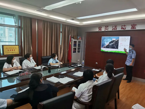 【培训学习】我院开展“山东全民健康工程环保普及教育培训学习”