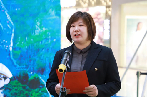 【新闻】我院参加泰安市“蓝盾在我身边”活动启动仪式并作表态发言