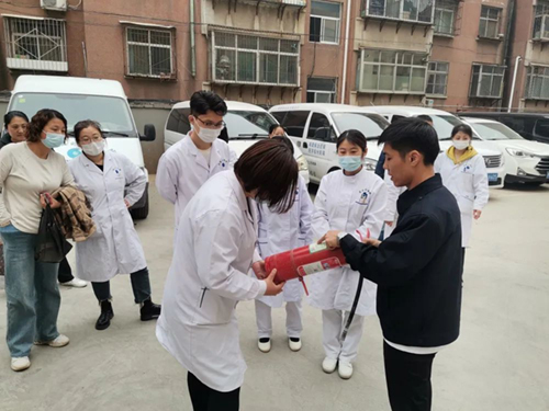【安全生产】泰安同医仁眼科医院开展消防培训及灭火疏散逃生演练活动