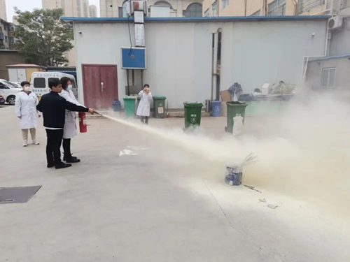 【安全生产】泰安同医仁眼科医院开展消防培训及灭火疏散逃生演练活动