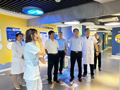 【交流学习 共促发展】山东省社会办医疗机构协会秘书长杨瑞一行莅临我院调研交流