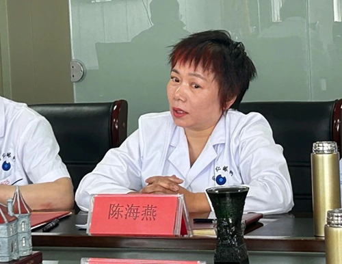 【交流学习 共促发展】山东省社会办医疗机构协会秘书长杨瑞一行莅临我院调研交流