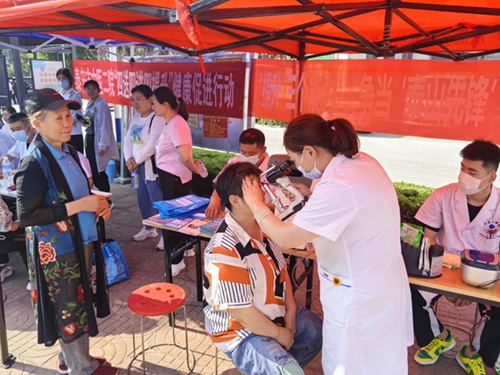 【同医仁党建】我院助力泰山区“幸福家园 携手共建”主题共建日活动