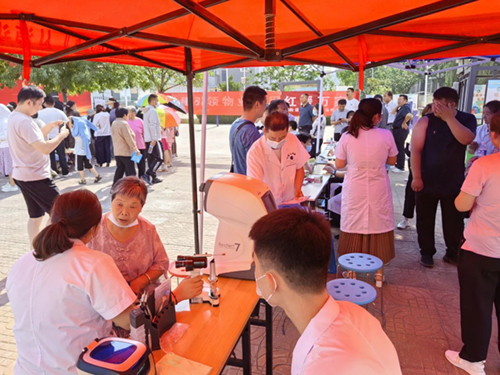 【同医仁党建】我院助力泰山区“幸福家园 携手共建”主题共建日活动