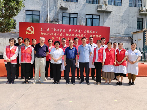 【同医仁党建】我院助力泰山区“幸福家园 携手共建”主题共建日活动