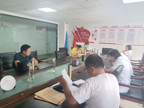 泰山区卫健局医疗质量重点病例质量控制评价专家组莅临我院督导检查