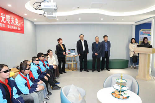全市儿童青少年近视防控现场观摩团莅临泰安同医仁眼科医院指导交流