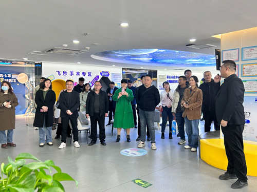 全市儿童青少年近视防控现场观摩团莅临泰安同医仁眼科医院指导交流